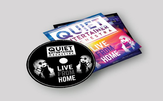 CD - Quiet Entertainer Orchestra - Live From Home