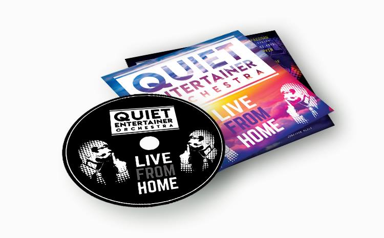 DVD/CD - Quiet Entertainer Orchestra - Live From Home